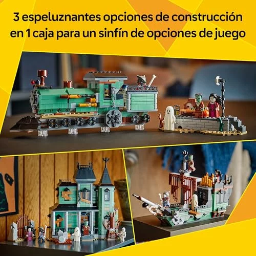 LEGO Creator 3 en 1 Mansión Encantada con 5 minifiguras 3-EN-1