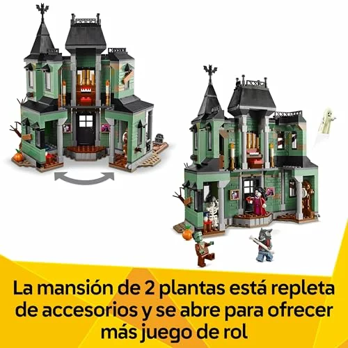 LEGO Creator 3 en 1 Mansión Encantada con 5 minifiguras 3-EN-1