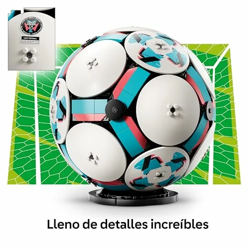 LEGO Editions Balón de Fútbol 3D con estadio miniatura