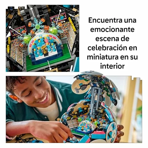 LEGO Editions Balón de Fútbol 3D con estadio miniatura