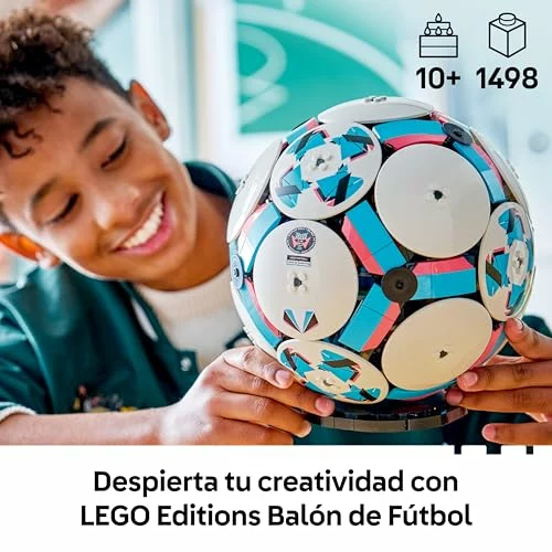 LEGO Editions Balón de Fútbol 3D con estadio miniatura