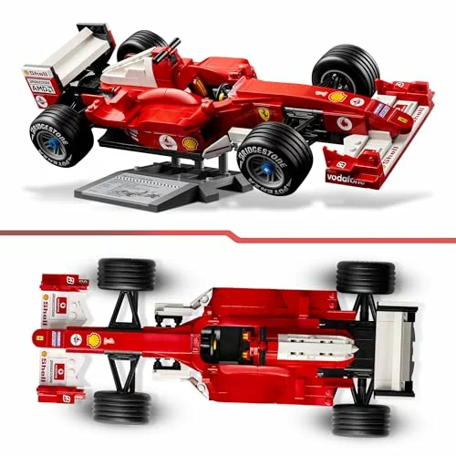 LEGO Icons Ferrari F2004 con Michael Schumacher V10