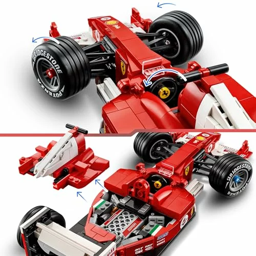 LEGO Icons Ferrari F2004 con Michael Schumacher V10