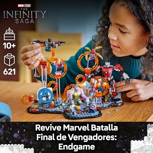 LEGO Marvel Batalla Final de Vengadores: Endgame con Thanos y Ant-Man
