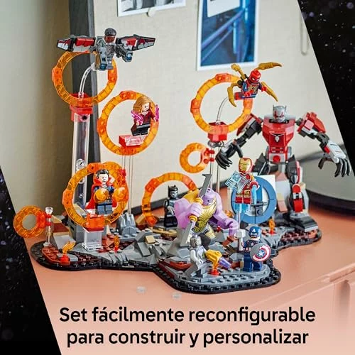 LEGO Marvel Batalla Final de Vengadores: Endgame con Thanos y Ant-Man