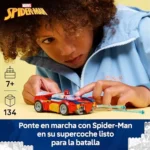 LEGO Marvel Spider-Man y su coche contra Wolverine