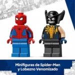 LEGO Marvel Spider-Man y su coche contra Wolverine
