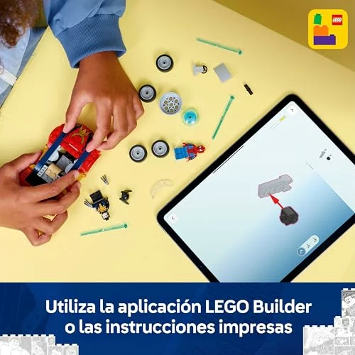 LEGO Marvel Spider-Man y su coche contra Wolverine