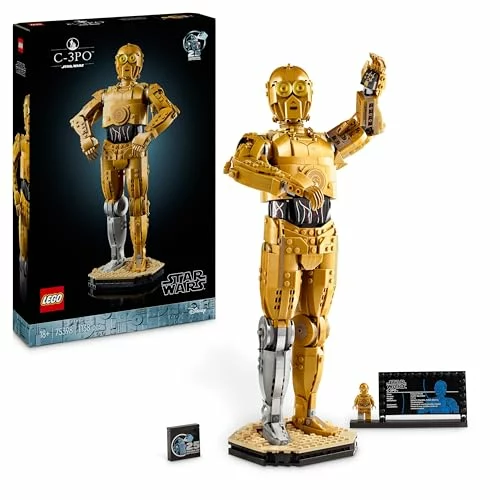 LEGO Star Wars 75398 C-3PO figura coleccionable para adultos