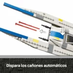 LEGO Star Wars 75399 Caza Estelar Rebelde Ala-U con 3 minifiguras