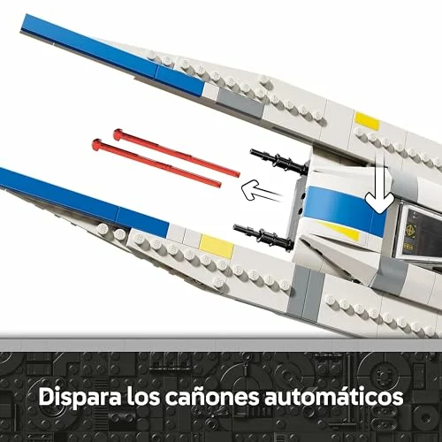 LEGO Star Wars 75399 Caza Estelar Rebelde Ala-U con 3 minifiguras