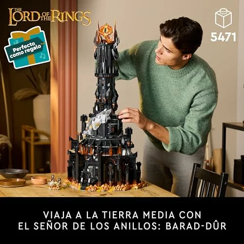 Maqueta LEGO Icons Barad-dûr de El Señor de los Anillos