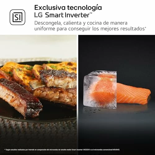 Microondas LG NeoChef con grill 25 L y 1000 W MH6535GIS