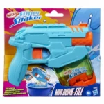 Nerf Super Soaker Mini Dunk-Fill lanzador de agua azul