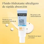 Neutrogena Ultra Sheer Fluido Solar SPF50