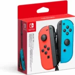 Nintendo Switch Joy-Con azul neón y rojo neón