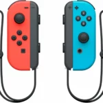 Nintendo Switch Joy-Con azul neón y rojo neón