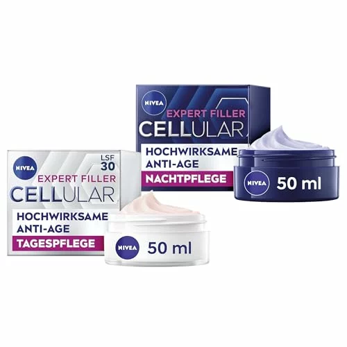 5% de descuento en NIVEA Cellular Expert Filler, set antiedad día y noche reafirmante: