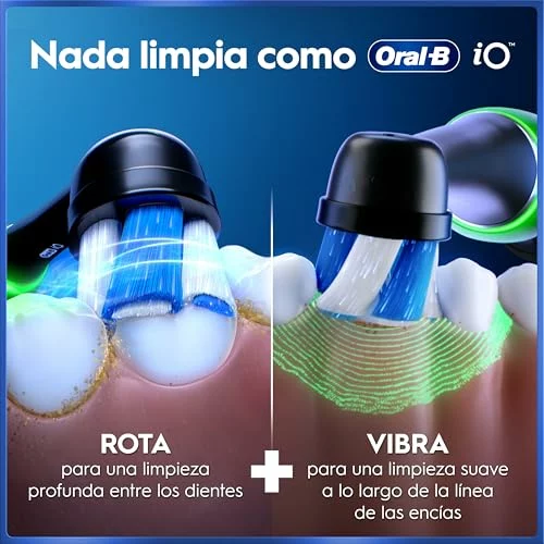 Oral-B iO 5N cepillos eléctricos pack de 2 negro y blanco