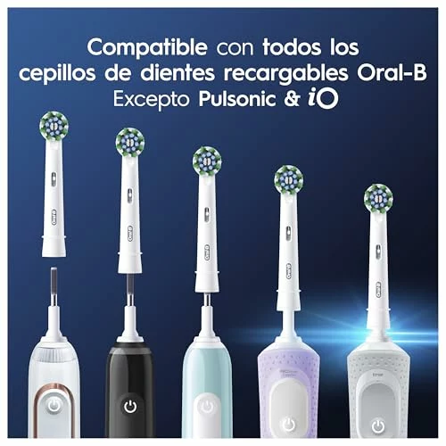 Recambios originales Oral-B Pro CrossAction, pack de 16