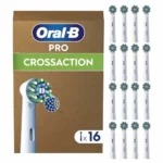 Recambios originales Oral-B Pro CrossAction, pack de 16