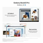 Ordenador portatil Samsung Galaxy Book5 Pro 16" IA con Intel Core Ultra 5 y 1TB 16GB