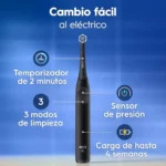 Pack 2 cepillos eléctricos Oral-B iO2 negro y rosa