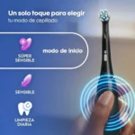 Pack 2 cepillos eléctricos Oral-B iO2 negro y rosa