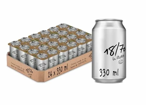 Pack 24 x 33 cl Cerveza 18/70 La Rubia