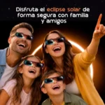 Pack 6 gafas para eclipse solar Helioclipse