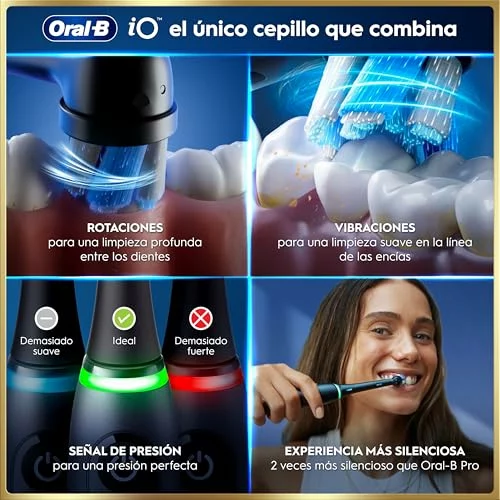 Pack de 2 cepillos eléctricos Oral-B iO 9 con 3 cabezales