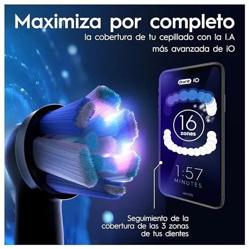 Pack de 2 cepillos eléctricos Oral-B iO 9 con 3 cabezales