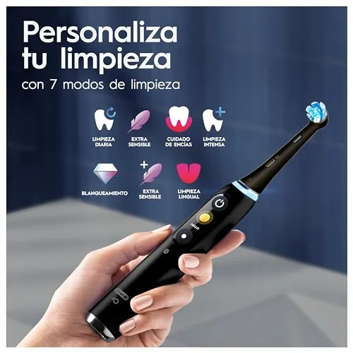 Pack de 2 cepillos eléctricos Oral-B iO 9 con 3 cabezales
