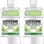 Pack x 2 Listerine Naturals enjuague bucal 500 ml