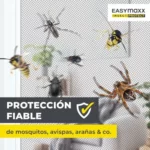 Pack x 4 EASYmaxx mosquitera magnética para ventana Insect Protect