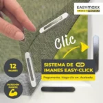 Pack x 4 EASYmaxx mosquitera magnética para ventana Insect Protect