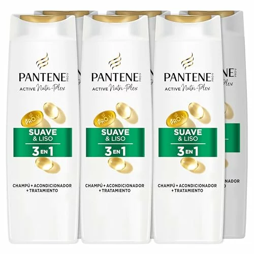 Pantene Suave & Liso 3en1 Pack 6×300 ML