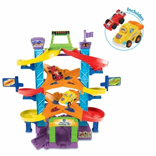 Parking VIP TutTut Bólidos de VTech con 2 vehículos