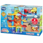 Parking VIP TutTut Bólidos de VTech con 2 vehículos