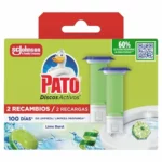 Pato Discos Activos WC Lima, 2 recambios con 12 discos