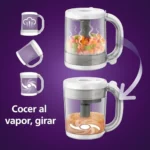 Philips Avent robot de cocina infantil 4 en 1 con vaporera con 45% de descuento