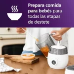 Philips Avent robot de cocina infantil 4 en 1 con vaporera con 45% de descuento