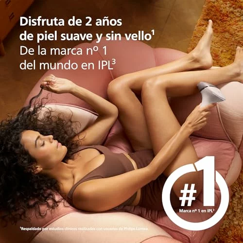 Philips Lumea Serie 9900 depiladora IPL inalámbrica con 4 accesorios
