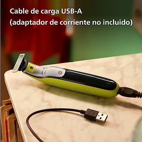 Philips OneBlade 360 maquinilla híbrida con 2 cuchillas y peine 5 en 1