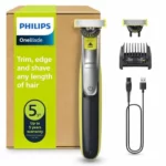 Philips OneBlade 360 maquinilla híbrida con 2 cuchillas y peine 5 en 1