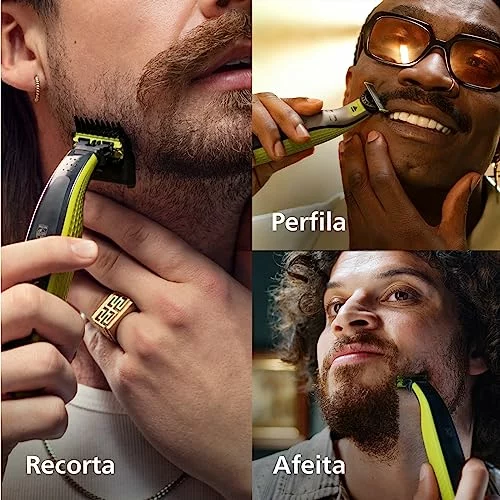 Philips OneBlade 360 maquinilla híbrida con 2 cuchillas y peine 5 en 1