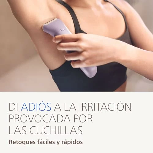 Philips Serie 9000 BRE729/00: Depiladora Eléctrica Inalámbrica con 9 Accesorios