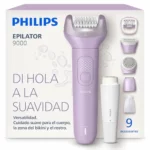 Philips Serie 9000 BRE729/00: Depiladora Eléctrica Inalámbrica con 9 Accesorios