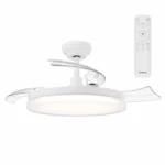 Philips Solr lámpara de techo con ventilador LED retráctil