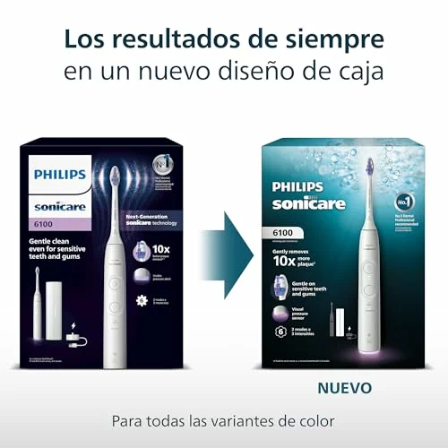 Philips Sonicare 6100 cepillo dental eléctrico sónico